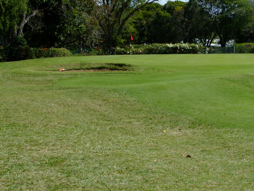 Ninth green