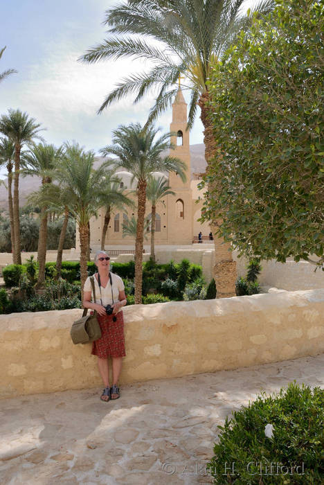 Margaret at St. Athony&rsquo;s Monastery