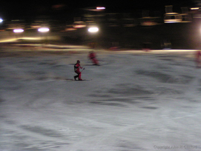 At the ski instructors&rsquo; demo